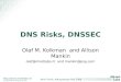 DNS Risks, DNSSEC