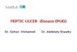 PEPTIC ULCER  disease (PUD)