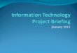 Information Technology Project Briefing