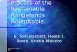 The Purpose & Process of the Sustainable Rangelands Roundtable