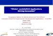 “Global  LambdaGrid Applications  Driving Innovation"