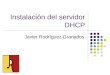 Instalación del servidor DHCP