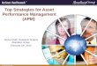 Top Strategies for Asset Performance Management (APM)