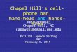Chapel Hill’s cell-phone ban, hand-held  and  hands-free