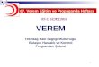 VEREM Tekirdağ Halk Sağlığı Müdürlüğü  Bulaşıcı Hastalık ve Kontrol Programları Şubesi