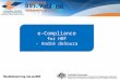 e-Compliance for HBF - Andr© deSouza