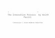 ”The Innovation Process” by Keith Pavitt