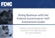 Doing Business with the Federal Government: Self-Assessment Guide