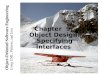 Chapter  9,  Object Design: Specifying Interfaces