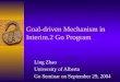 Goal-driven Mechanism in Interim.2 Go Program