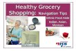 Healthy Grocery Shopping:  Navigation Tips for Your Shopping Cart