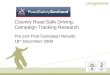 Country Road Safe Driving:  Campaign Tracking Research