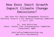 How Does Smart Growth Impact Climate Change Emissions? Bay Area Air Quality Management District