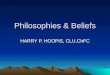 Philosophies & Beliefs