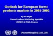 Outlook for European forest products markets in 2001-2002