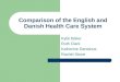 Comparison of the English and Danish Health Care System
