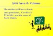 §4.6 Area & Volume