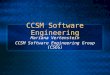CCSM  Software Engineering