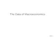 The Data of Macroeconomics