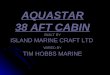 AQUASTAR 38 AFT CABIN BUILT BY ISLAND MARINE CRAFT LTD  WIRED BY TIM HOBBS MARINE