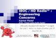 IBOC / HD Radio TM  :  Engineering Concerns Aaron Read (G.M. : Finger Lakes Public Radio)