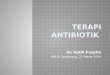 TERAPI  antibiotik