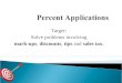 Percent Applications