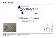 Software Status Sonja Vrcic