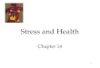 Stress and Health Chapter 14
