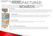 MANUFACTURED  BOARDS