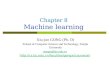 Chapter 8 Machine learning