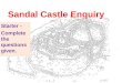 Sandal Castle Enquiry