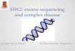 HW2:  exome sequencing  and  complex disease