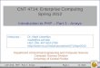 CNT 4714: Enterprise Computing Spring 2012 Introduction to PHP – Part 3 - Arrays