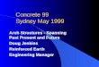 Concrete 99 Sydney May 1999
