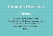 Cognitive Disorders theme