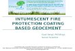 INTUMESCENT FIRE PROTECTION COATING BASED GEOCEMENT