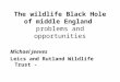 The wildlife Black Hole of middle England  problems and  opportunities