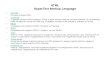HTML HyperText Markup Language