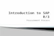 Introduction to SAP R/3