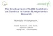 The Development of NuGO Guidelines on Bioethics in Human Nutrigenomics Research