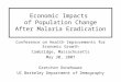 Economic Impacts  of Population Change After Malaria Eradication