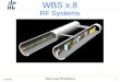 WBS x.8 RF Systems