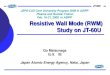 Resistive Wall Mode (RWM) Study on JT-60U