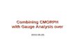 Combining CMORPH  with Gauge Analysis over  2010.05.20
