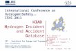 International Conference on Hydrogen Safety  ICHS 2011
