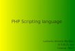 PHP Scripting language