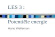 LES 3 : Potentiële energie