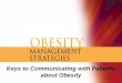 Keys to Communicating with Patients about Obesity