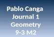 Pablo  Canga Journal 1 Geometry 9-3  M2